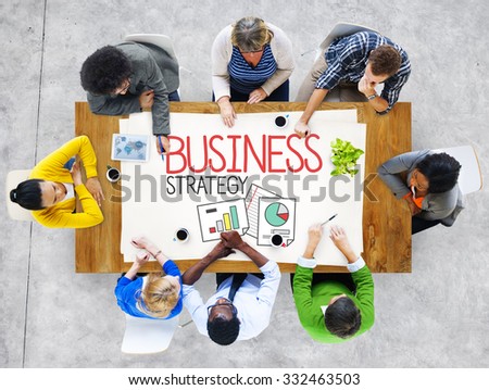 Business Strategy Planning Vision Marketing Concept