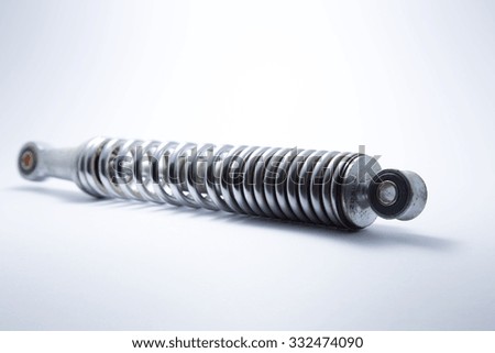 Shock Absorber isolate background