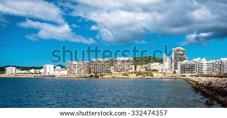 San Antonio de Portmany. San Antonio (also Sant Antoni) is the second largest town in Ibiza. Balearic Islands. Spain 