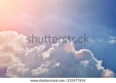 cloud blue sky background 