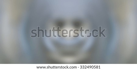 Abstract radial background, horror face. Intentionally blurred post production.