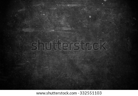 Old black background. Grunge texture. Dark wallpaper. Blackboard. Chalkboard. Concrete wall Royalty-Free Stock Photo #332551103