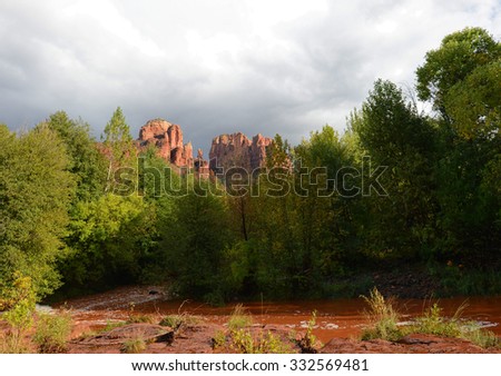 cathedral rock  butte in sedona, arizona
