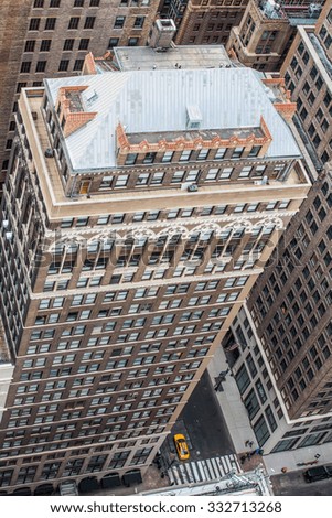 New York City Manhattan aerial view
