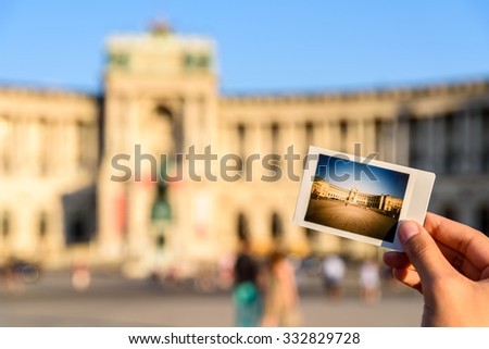 Instant Photo Of Hofburg Palace In Vienna