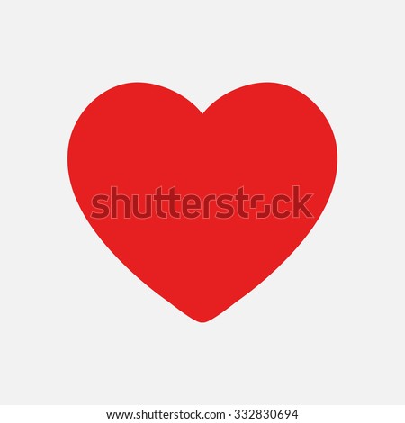 Valentine heart simbol.