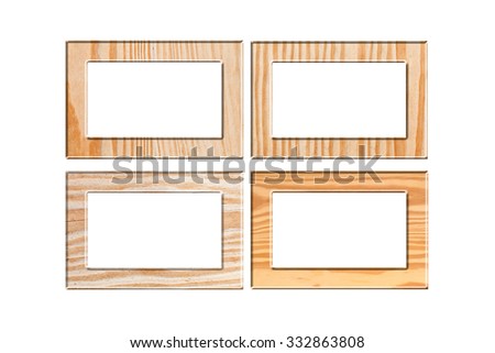 Collection Wooden picture frame