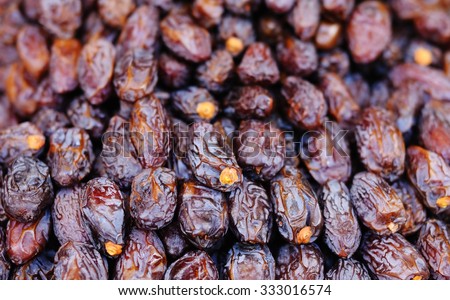 Agricultural market: background of prunes  
