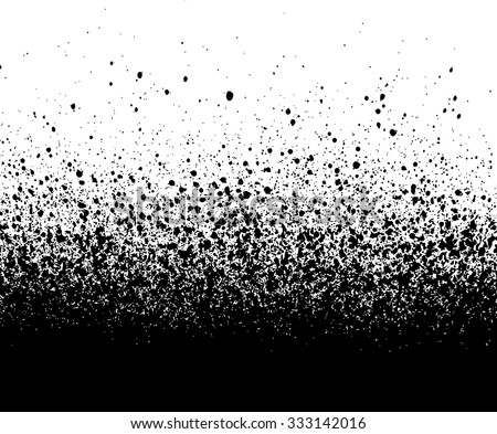 spray painted detail in black over white Royalty-Free Stock Photo #333142016