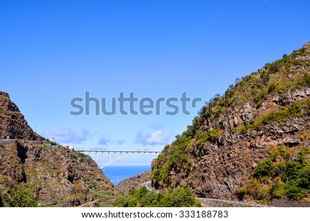 Photo Picture of a Valley in the Canary Islands