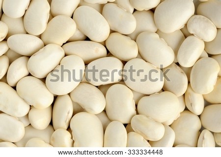 White navy beans pattern