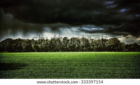 Storm clouds approaching