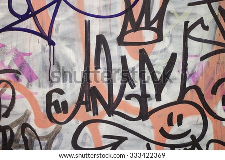 colorful graffiti