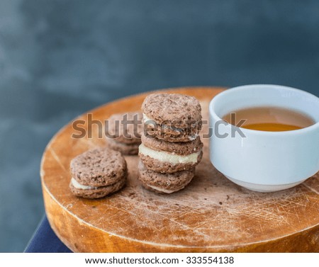 Homemade cookies Oreo
