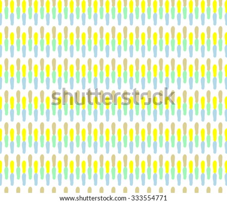 Abstract colorful brush art design with cream green yellow blue seamless pattern background wallpaper. vector image