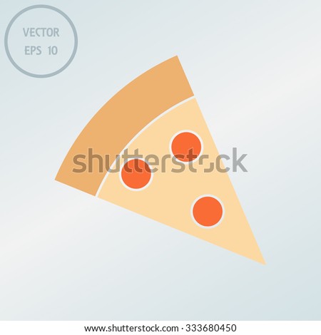 Pizza vector icons 