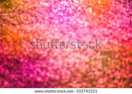 Bokeh colorful new year background.