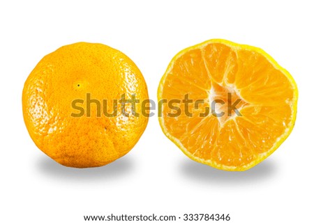 Orange by isolated style 