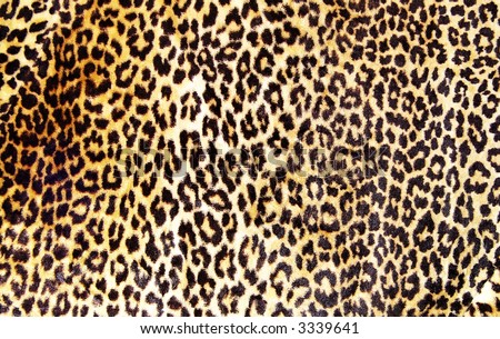 Brown and black leopard pattern