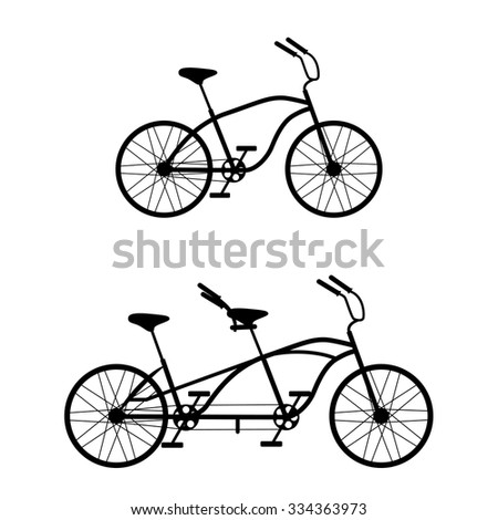 Two different type of bikes