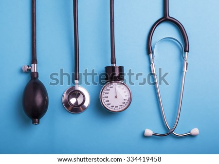 Medical background. Cardiologi medical tools Royalty-Free Stock Photo #334419458