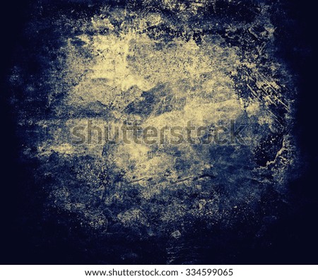 Blue Abstract Vintage Grunge Wall Texture Background