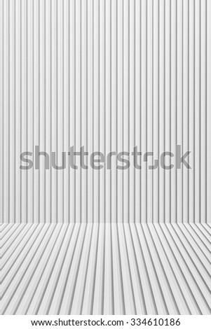 White corrugated metal background and texture surface
