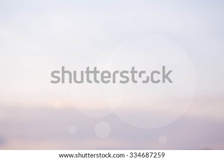 Blurred of sky with sun ray background