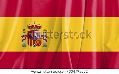 Fabric Flag of Spain