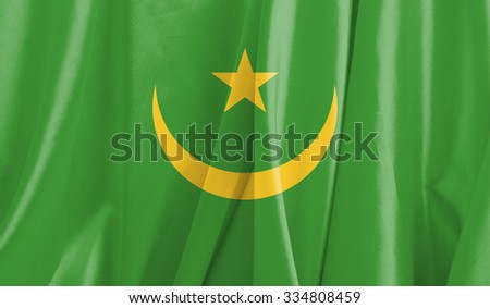 Fabric Flag of Mauritania