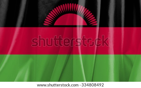 Fabric Flag of Malawi