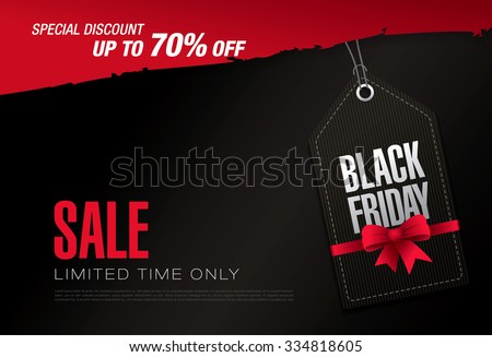 Black Friday Sale Royalty-Free Stock Photo #334818605