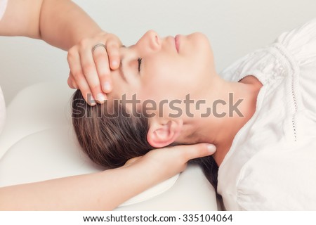health care - osteopathy Royalty-Free Stock Photo #335104064