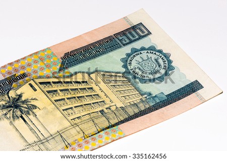 1000 Burundian francs. Burundian franc is the national currency of Republic Burundi