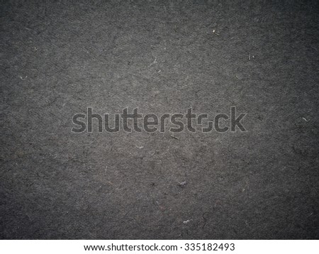 black gray uneven coating fibers and debris layer fabric with a large texture background