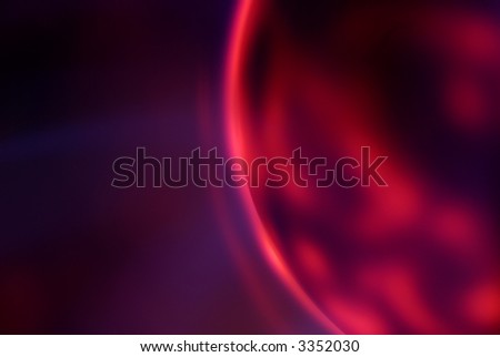 Plasma ball - extreme close up