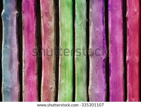Colored wood texture, wood background and foundation