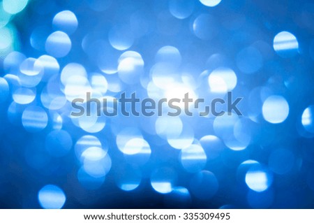 Blue Bokeh Glittering holiday textured Christmas background