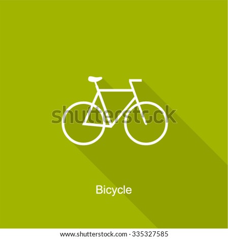 Bicycle icon background