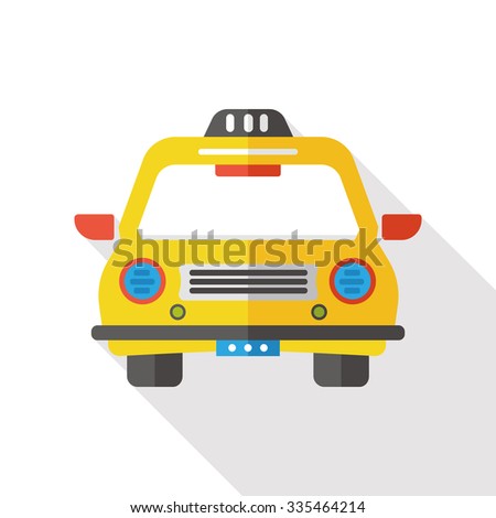 taxi flat icon