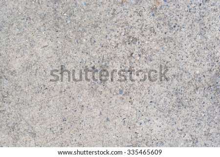 cement floor