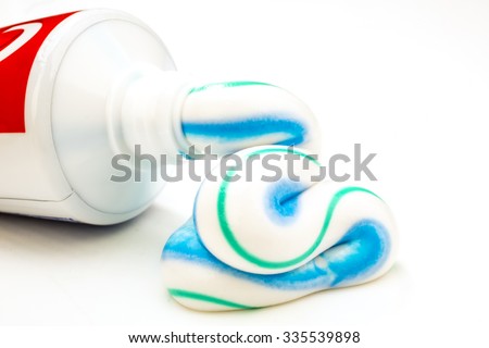Toothpaste Royalty-Free Stock Photo #335539898