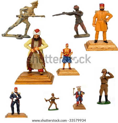 lead soldiers Royalty-Free Stock Photo #33579934