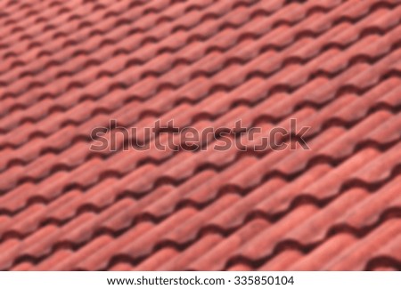 blurred photo roof tiles background