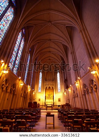 The Chapel of Grace in Grace Cathedral,San Francisco.
