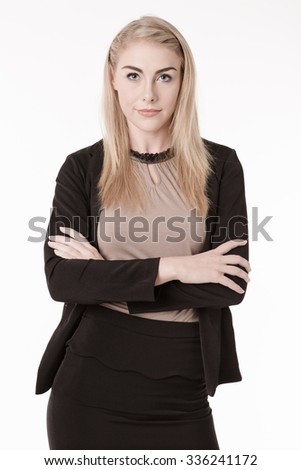 Successful business woman portrait