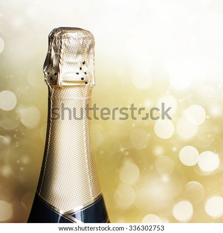 Champagne.New Year Celebration