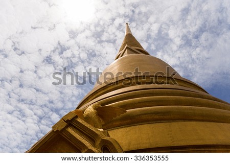 Thai temple,Stupa