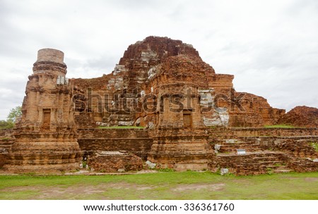 Buddhist ruins of Thailand