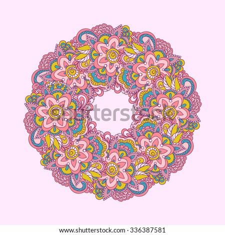 Round Ornament Pattern